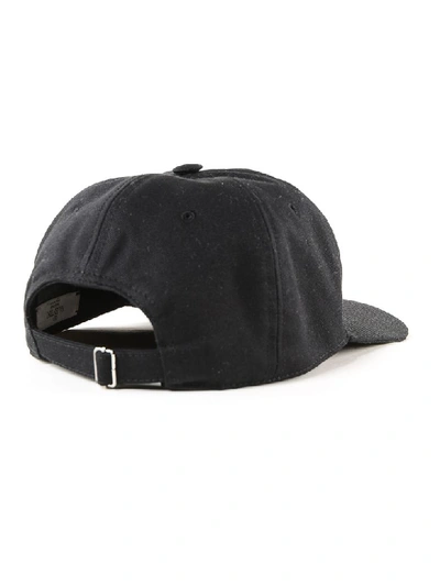 Shop Valentino Vltn Baseball Hat In No Black/white