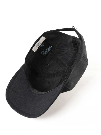 Shop Valentino Vltn Baseball Hat In No Black/white