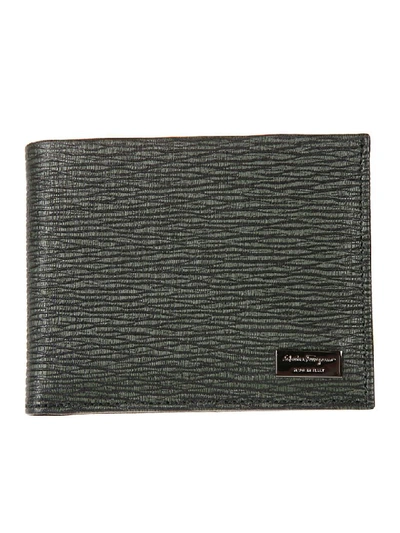 Shop Ferragamo Revival Bifold Wallet In Black