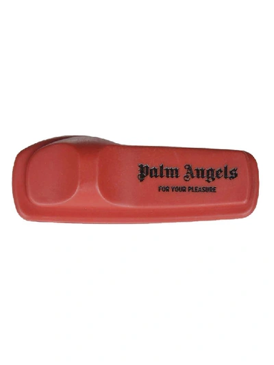 Shop Palm Angels Anti-theft Brooch In Red