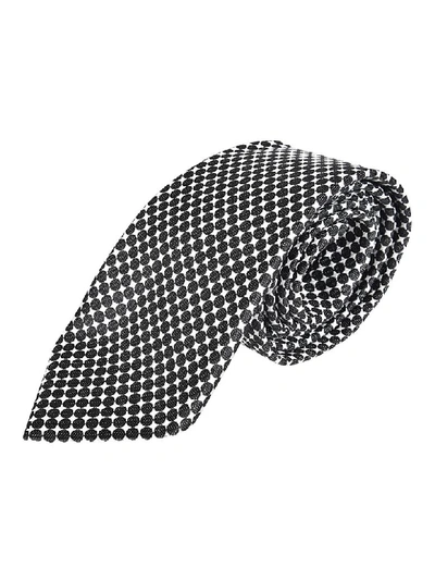 Shop Tom Ford Patterned Tie In Black