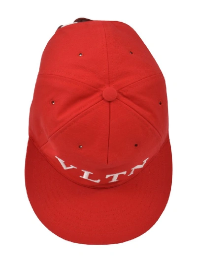 Shop Valentino Red Vltn Baseball Cap