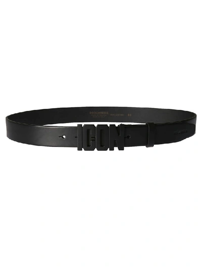 Shop Dsquared2 Icon Logo Belt