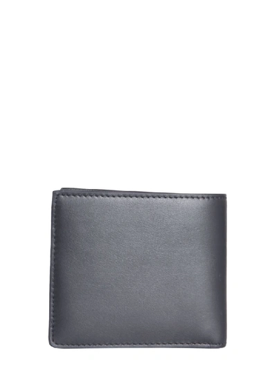 Shop Versace Wallet With Vintage Logo In Nero