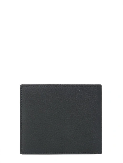 Shop Tom Ford Bifold Leather Wallet In Nero