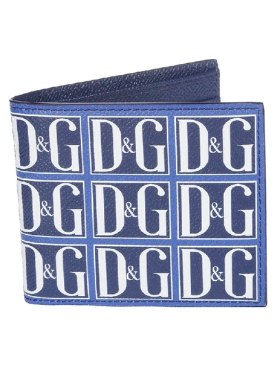 Shop Dolce & Gabbana Logo Bi-fold Wallet In Multicolor