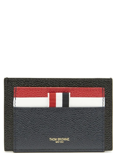 Shop Thom Browne 'double Sided' Cardholder In Multicolor