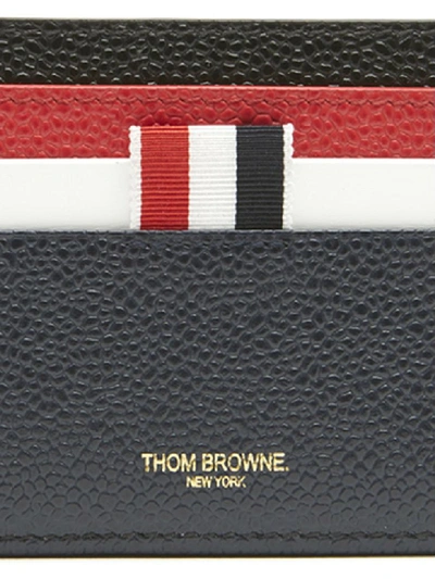 Shop Thom Browne 'double Sided' Cardholder In Multicolor