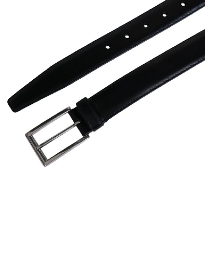 Shop Prada Belt In Black