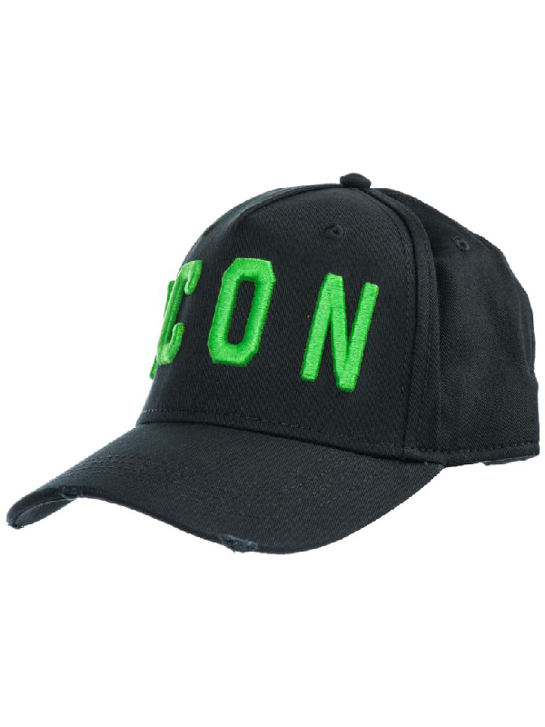 dsquared cap icon green