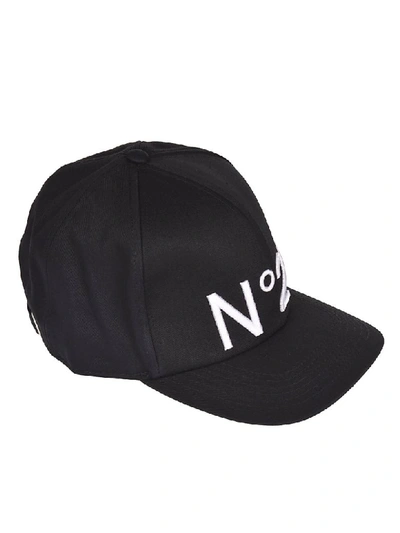 Shop N°21 Logo Cap In Black