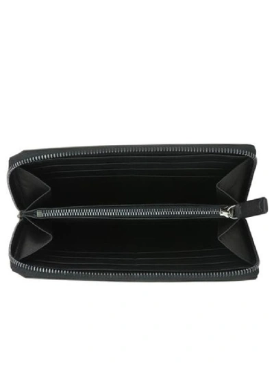 Shop Jimmy Choo Carnaby Wallet In Black