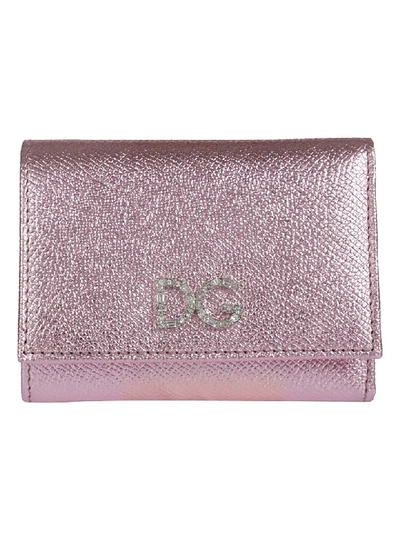 Shop Dolce & Gabbana In Rosa Laminato