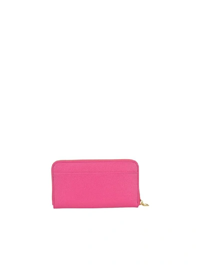 Shop Dolce & Gabbana Logo Wallet In Pink