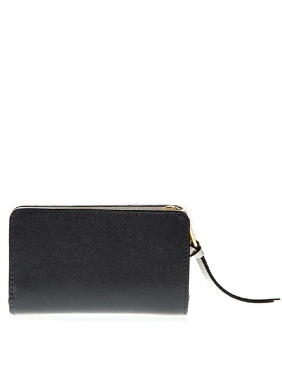 Shop Marc Jacobs Snapshot Black Leather Wallet