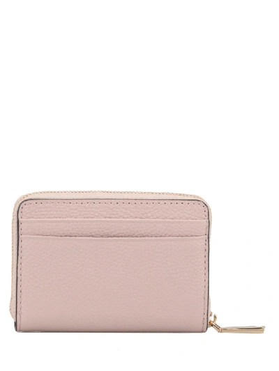 Shop Michael Michael Kors Leather Wallet In Soft Pink