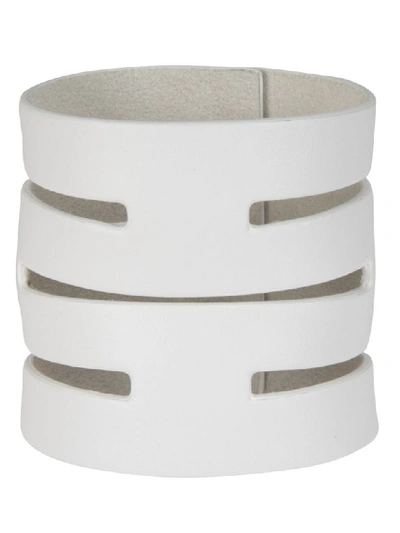 Shop Hogan Patterned Armlet In White