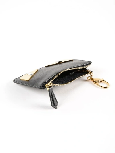 Shop Fendi Bag Bugs Zipped Wallet In Kur Nero