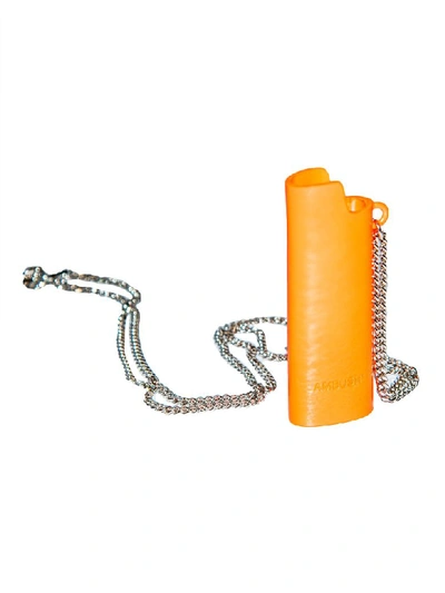 Shop Ambush Pendant Necklace In Orange
