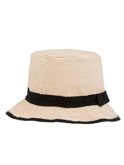 Shop Scha Traveller Small Hat In Ecru