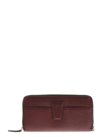 Shop Gianni Chiarini Merlot Leather Wallet