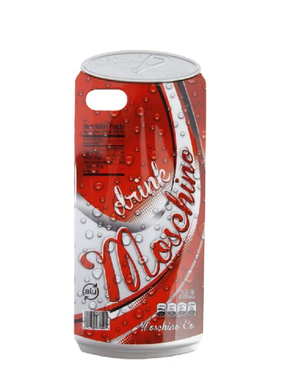 Shop Moschino Cola Case In Red