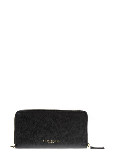 Shop Gianni Chiarini Black Leather Wallet