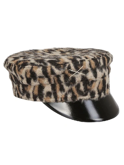 Shop Ruslan Baginskiy Hat In Leopard