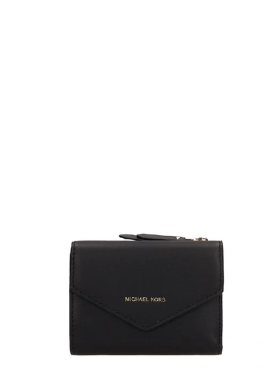 Shop Michael Kors Black Leather Wallet