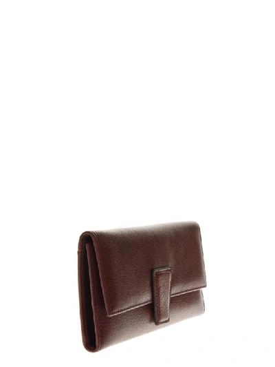Shop Gianni Chiarini Merlot Leather Wallet