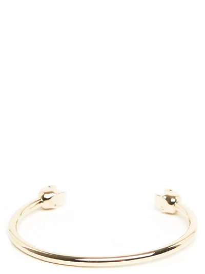 Shop Alexander Mcqueen Cuff In Gold