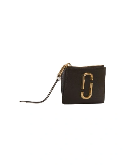 Shop Marc Jacobs Snapshot Top Zip Multi Wallet In Black In Nero