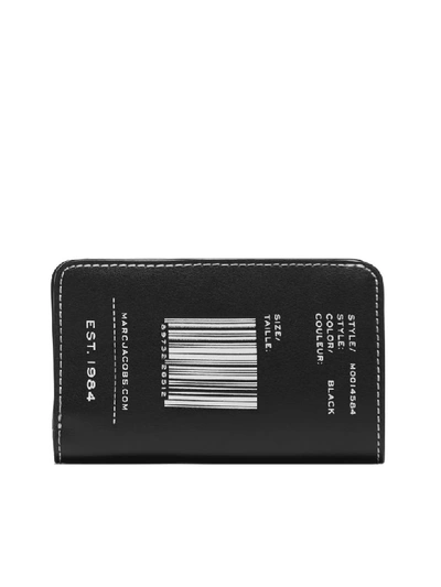 Shop Marc Jacobs Wallet In Nero Bianco