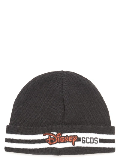 Shop Gcds Mickey Mouse Beanie In Black