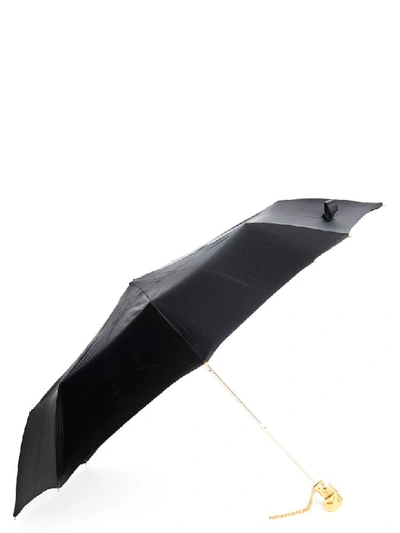 Shop Alexander Mcqueen Skull Umbrella In Black