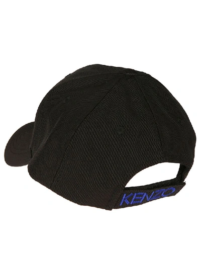 Shop Kenzo Tiger Canvas Cap In Black