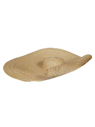 Shop Jacquemus Souk Hat In Beige