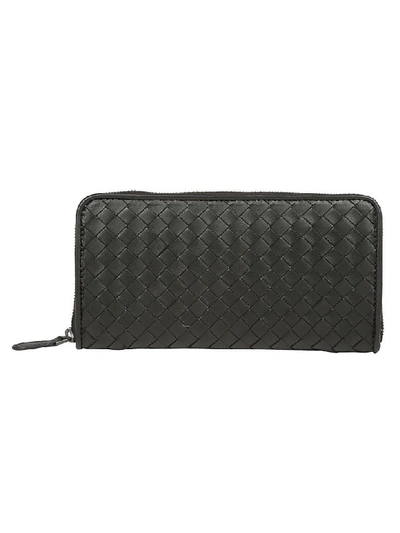 Shop Bottega Veneta Wallet In Black