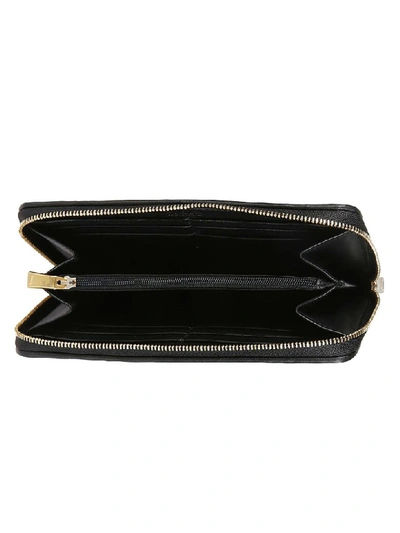 Shop Furla Cometa Zip Around Wallet In Black