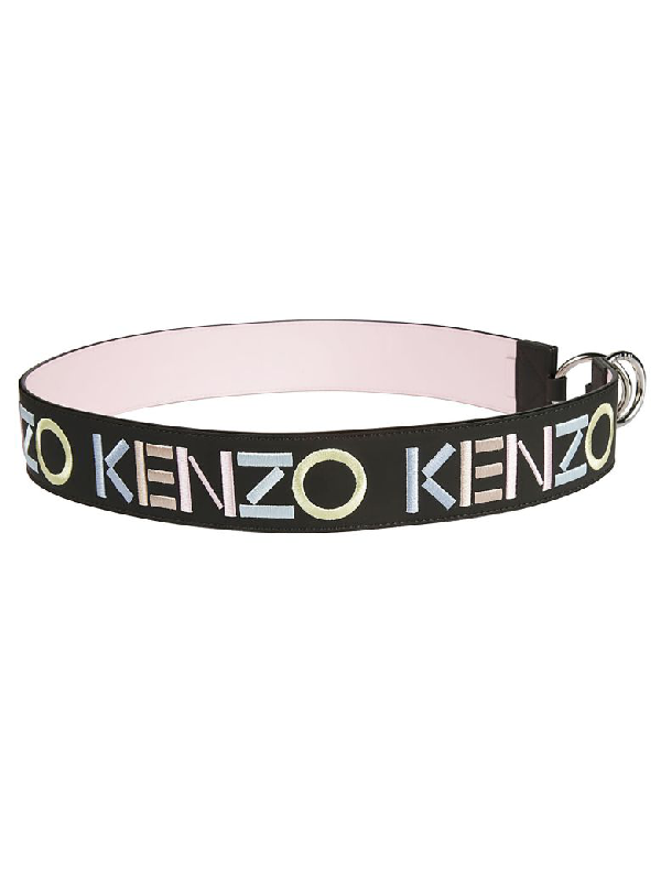 Kenzo Logo Embroidered Bag Strap In 