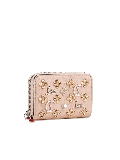 Shop Christian Louboutin Ballerina/multi Leather Wallet In Multicolor