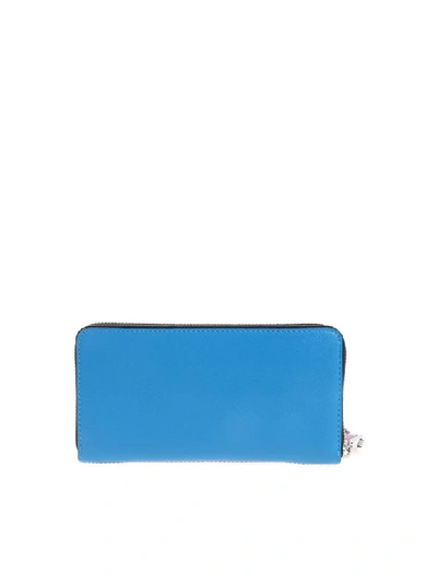Shop Marc Jacobs Snapshot Zip Around Wallet In Pink