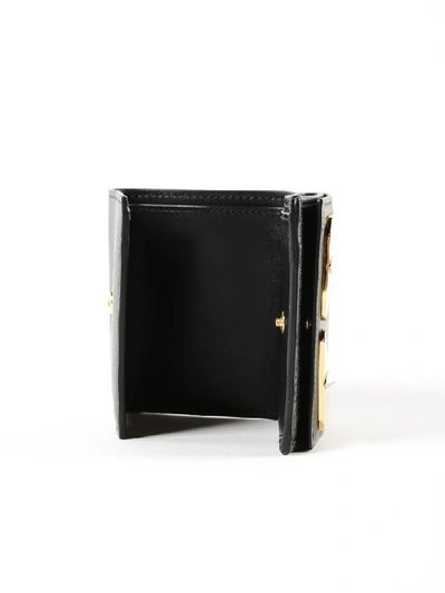 Shop Fendi Eye Logo Wallet In Kur Nero