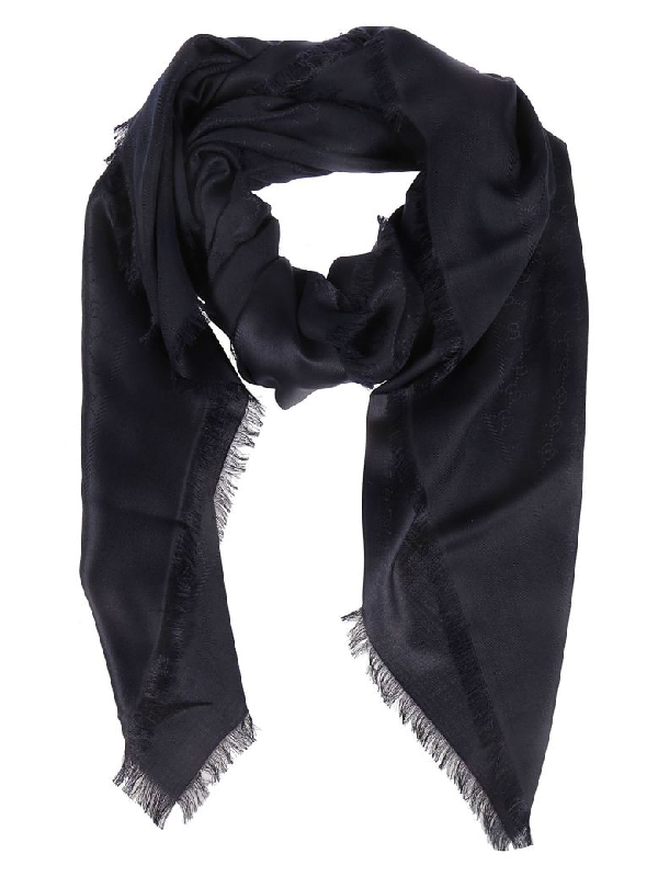 Gucci Gg Jacquard Scarf