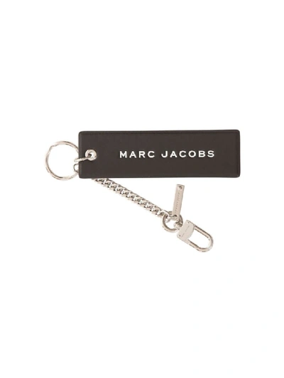 Shop Marc Jacobs Tag Bag Charm In Black In Nero