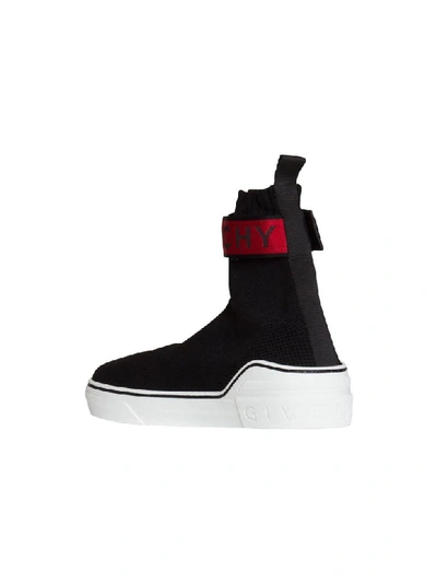 Shop Givenchy Sneakers 4g Webbing In Black In Nero