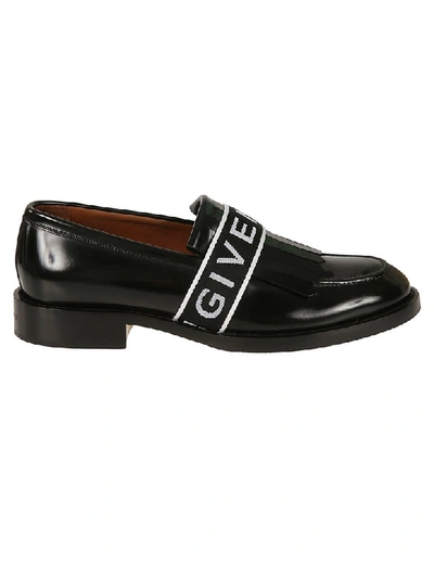 Shop Givenchy Cruz Penny Loafers In Black