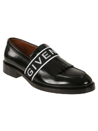 Shop Givenchy Cruz Penny Loafers In Black