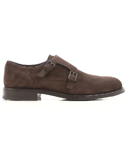 Shop Tod's Laced Shoes In Brown
