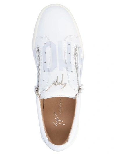 Shop Giuseppe Zanotti Maylondon Shoes In White